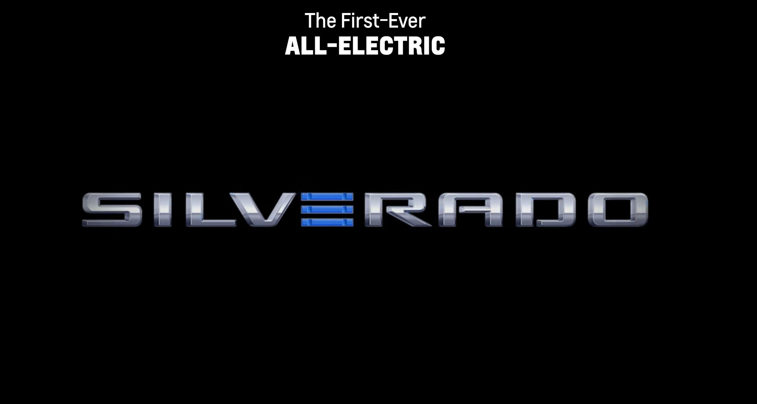 Electric Chevy Silverado Logo