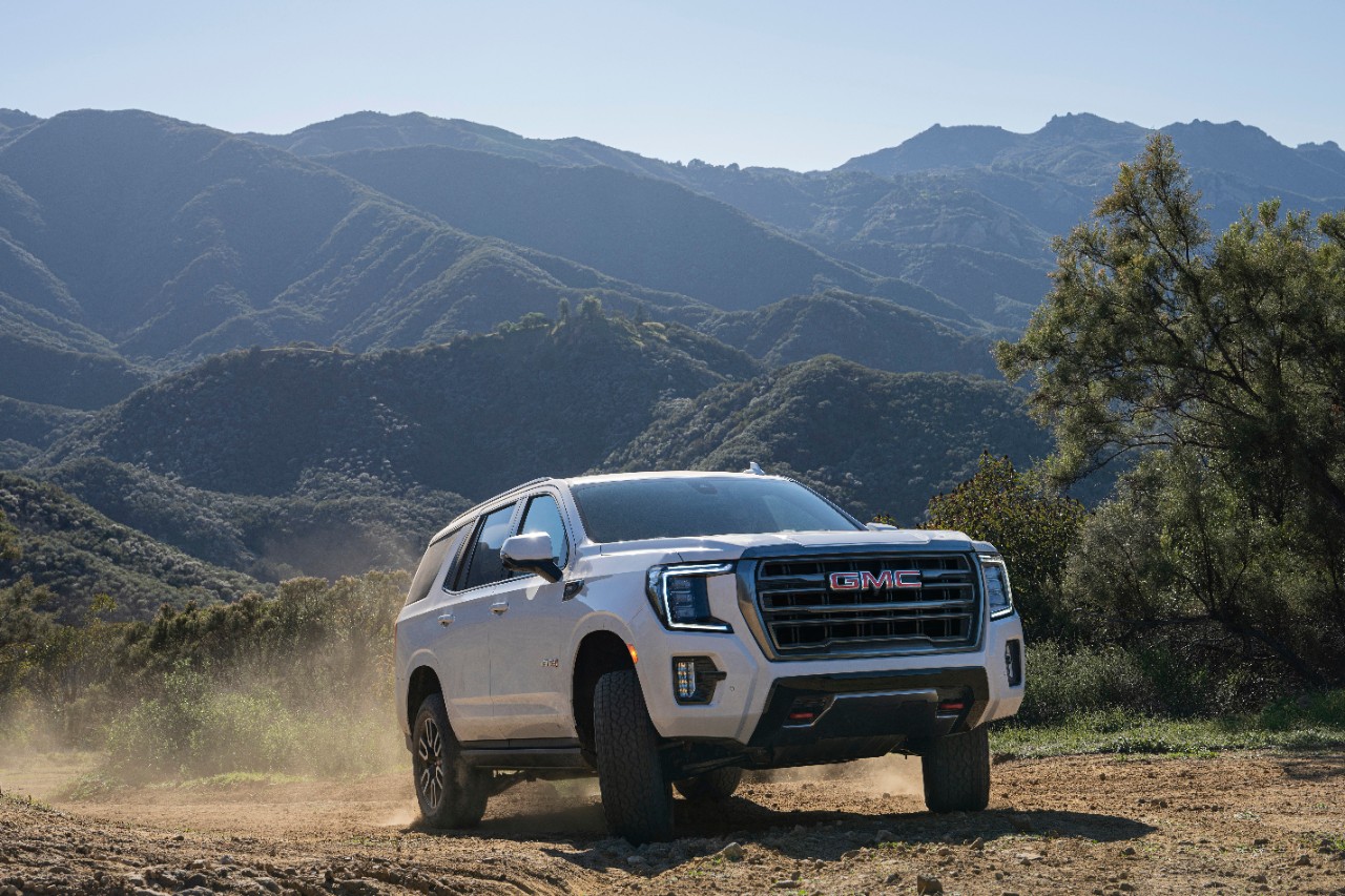 2022 GMC Yukon AT4, now available with the 6.2L V8