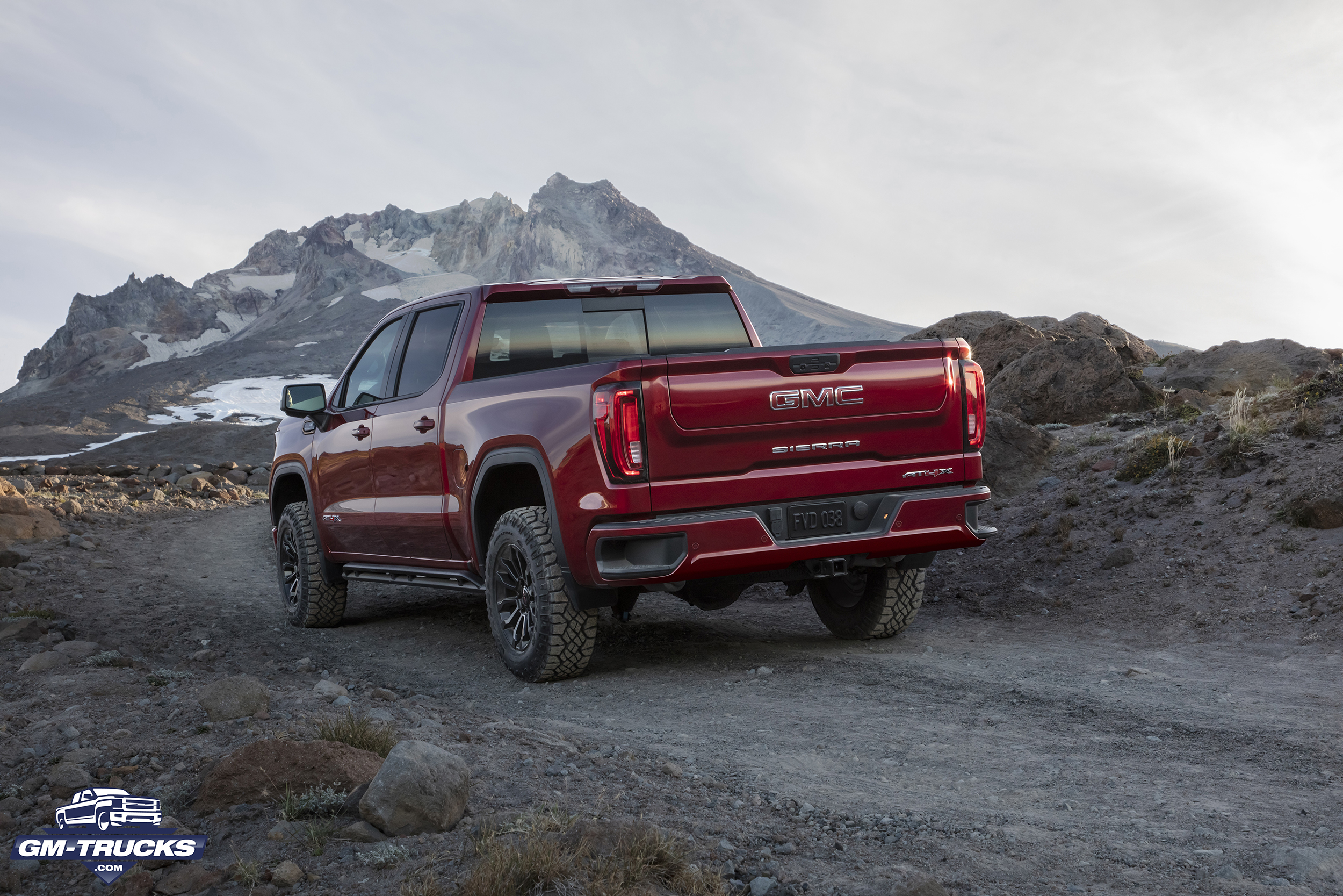 2022 GMC Sierra 1500 AT4X in Cayenne Red Tintcoat
