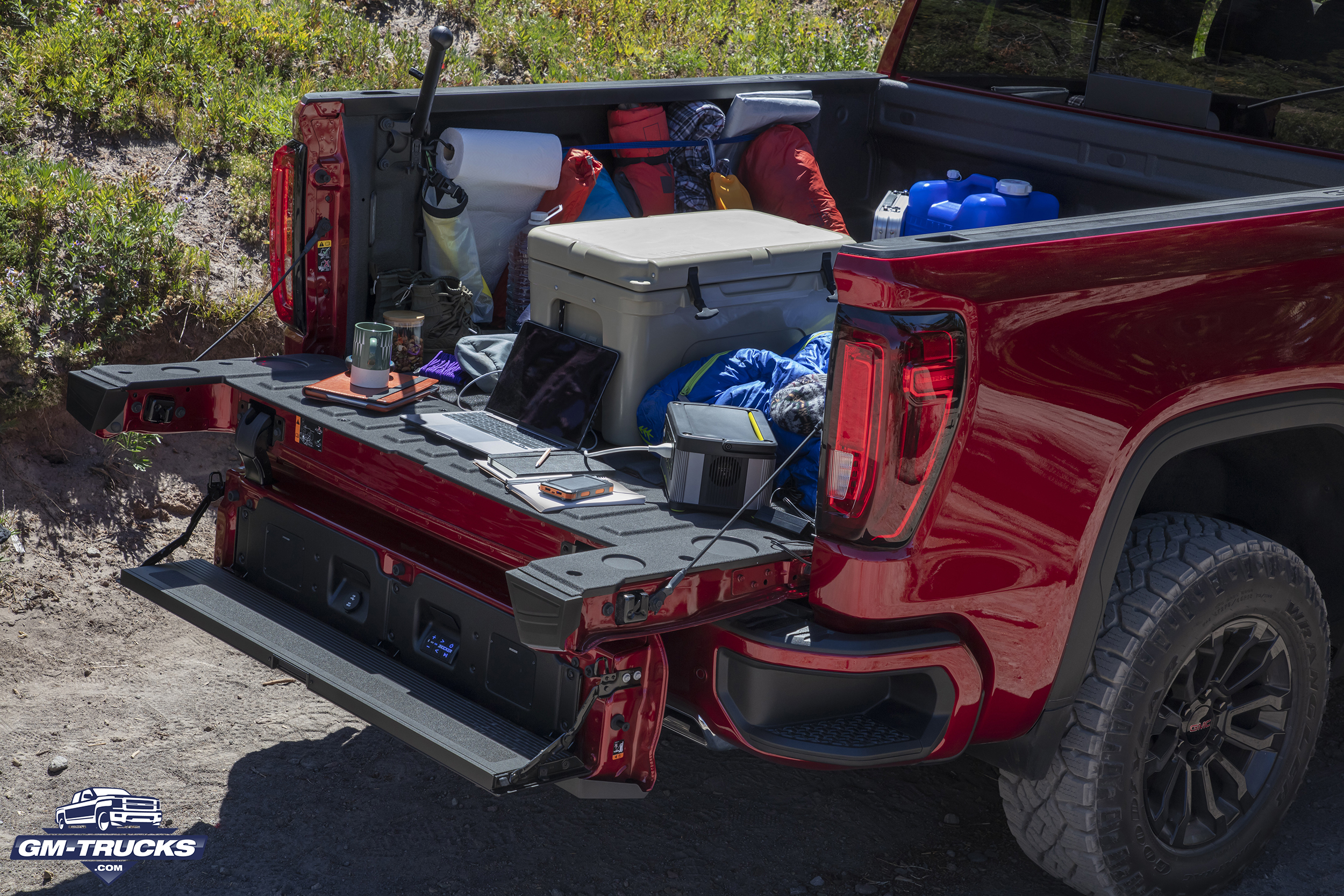 2022 GMC Sierra 1500 AT4X in Cayenne Red Tintcoat