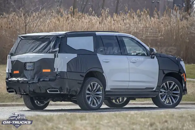 Spied: New Cadillac Escalade Styling Details Revealed | GM-Trucks.com