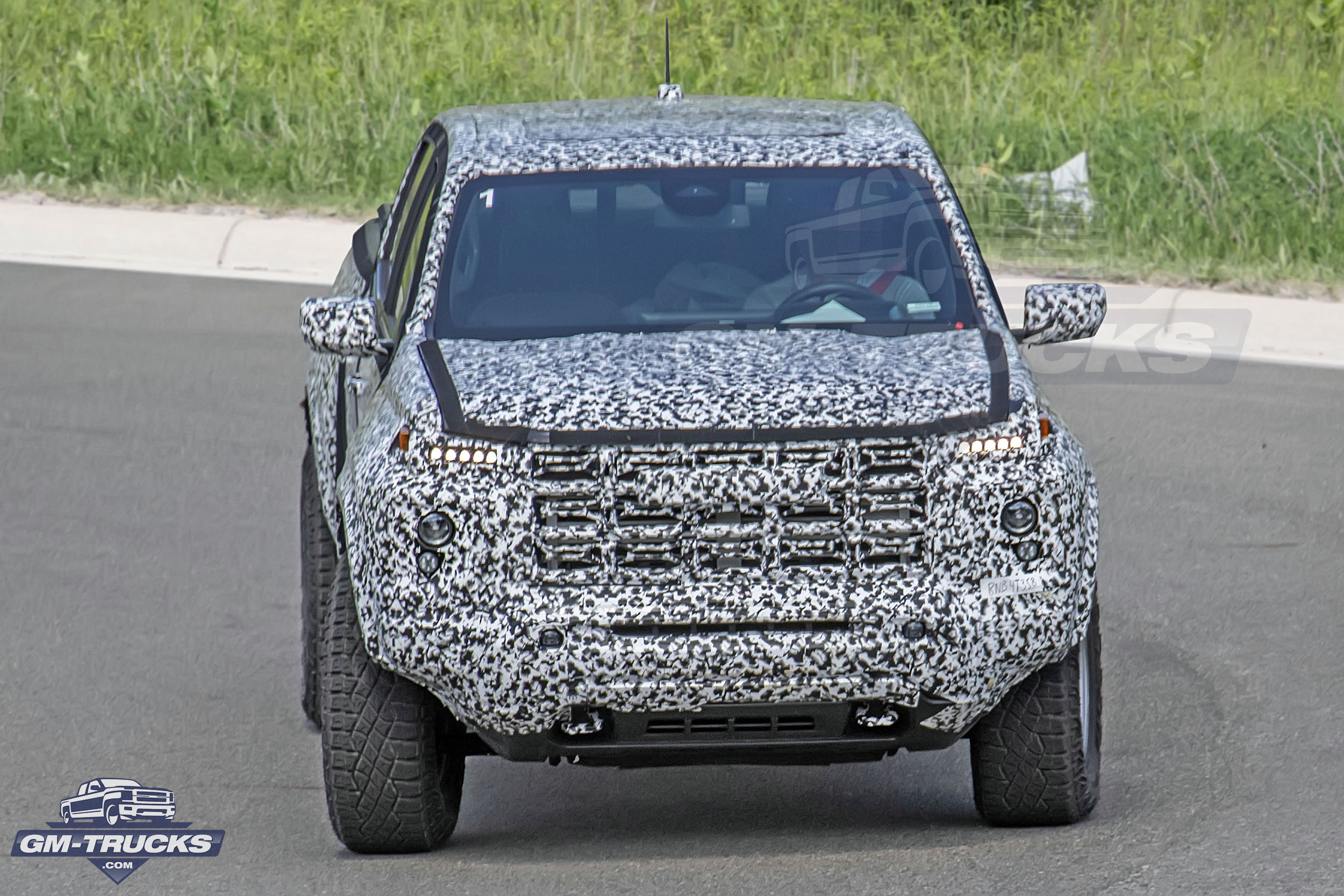 All New 2023 GMC Canyon AT4X Photographed Less Disguised Than Ever