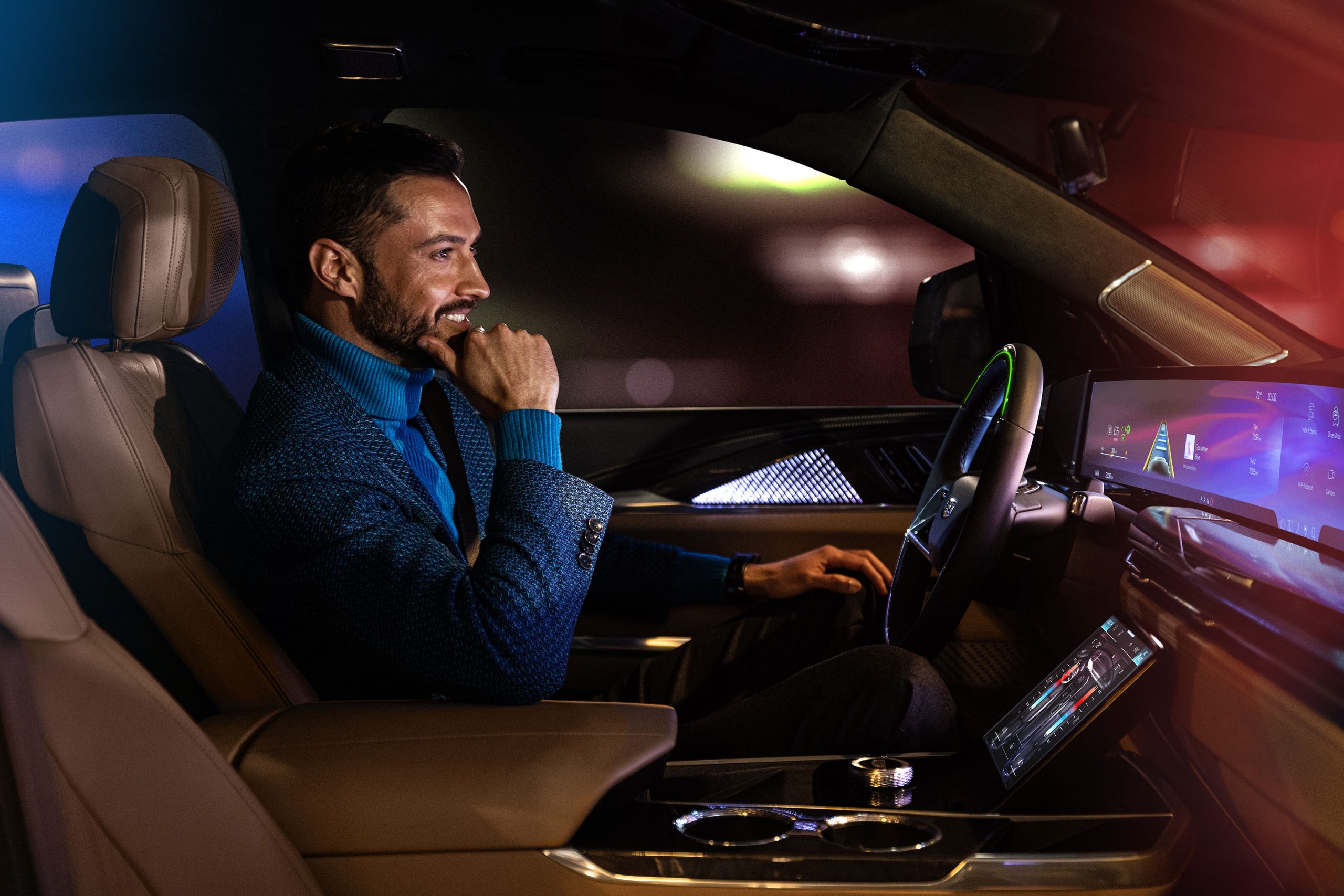 Stunning 2025 Cadillac Escalade IQ Debuts With 450 Miles Of Range, Pillar-To-Pillar Screen, Gorgeous Styling & Incredible Features 18 2025 Cadillac Escalade IQ Interior