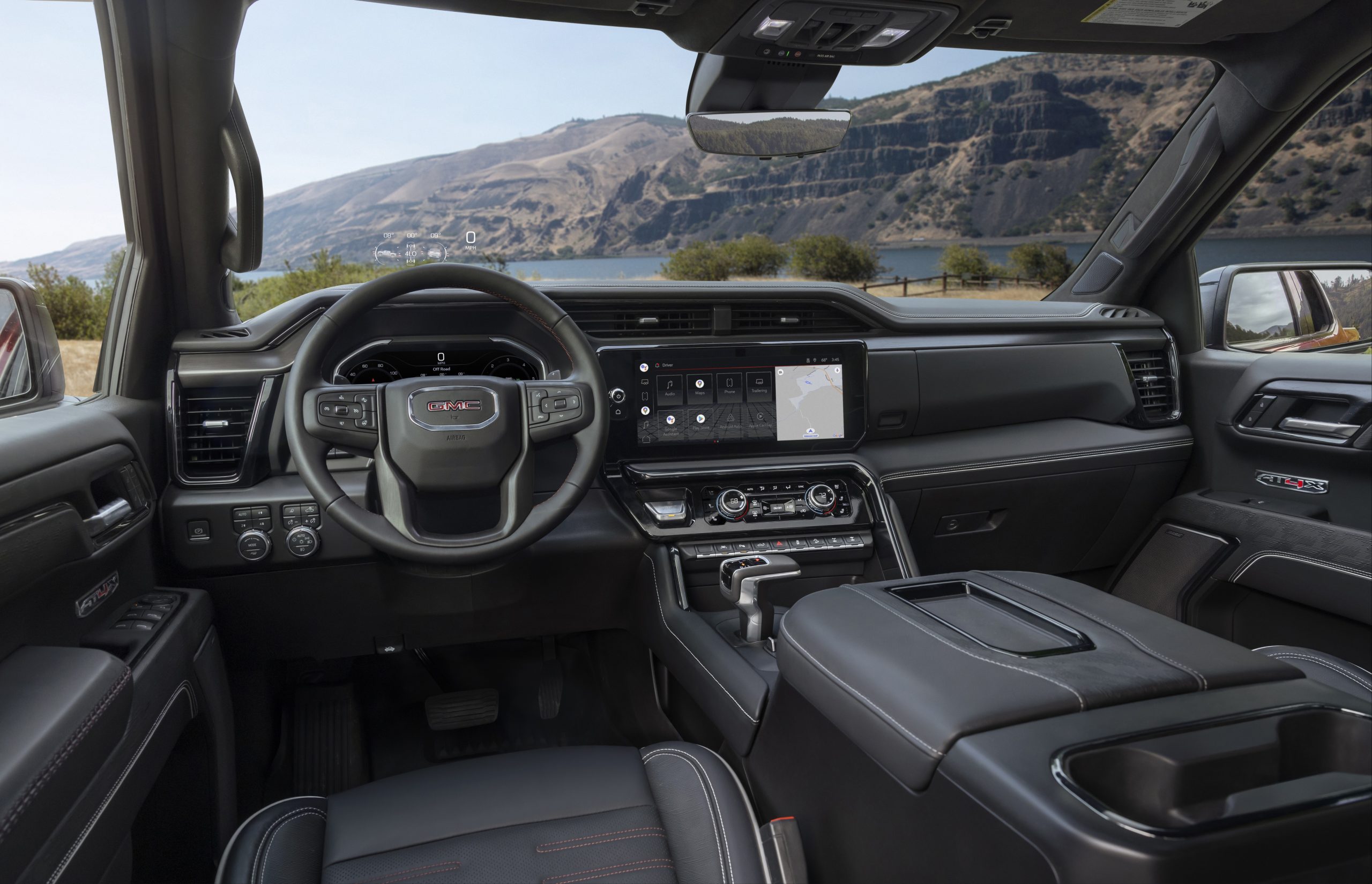 Chevy Silverado ZR2 vs GMC Sierra AT4X - What's The Difference? 6 Sierra AT4X Interior