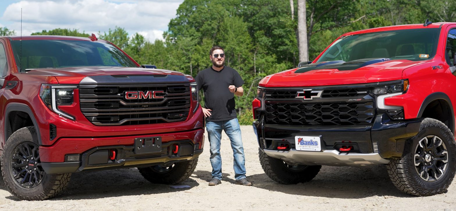 Chevy Silverado ZR2 vs GMC Sierra AT4X - What's The Difference?