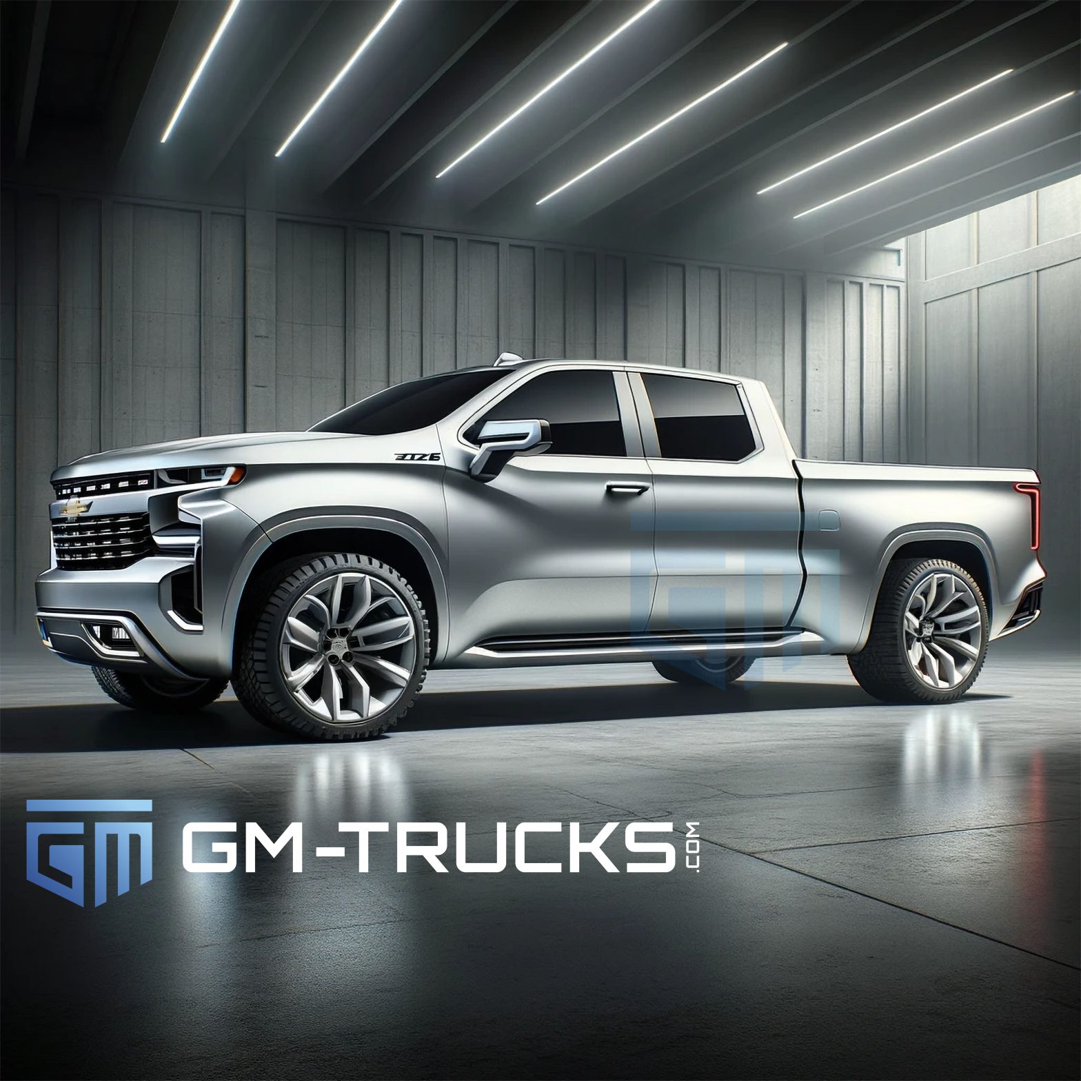 A Photorealistic Render of a 2026 Chevrolet Silverado Concept