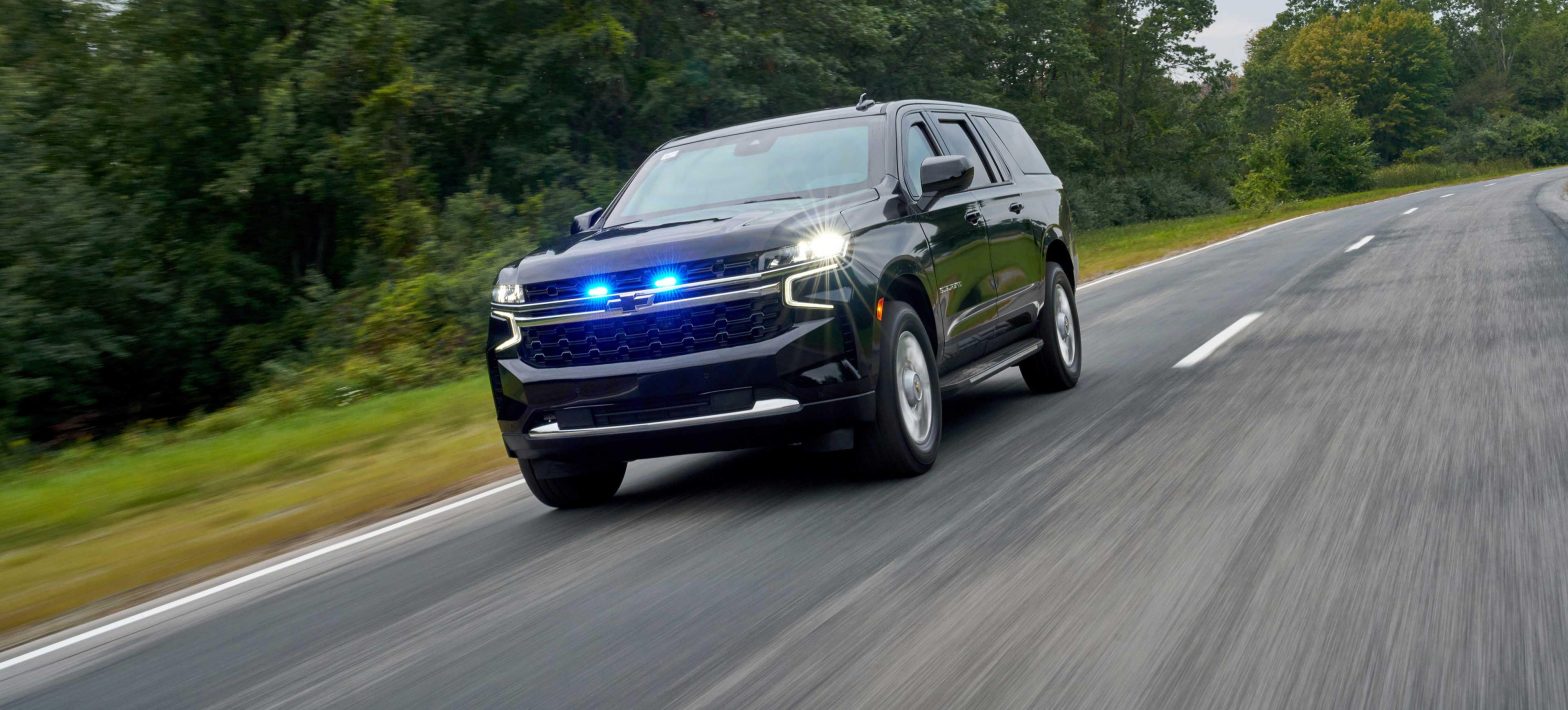 The GM Defense HD SUV Platform based on the Chevrolet Tahoe and Suburban