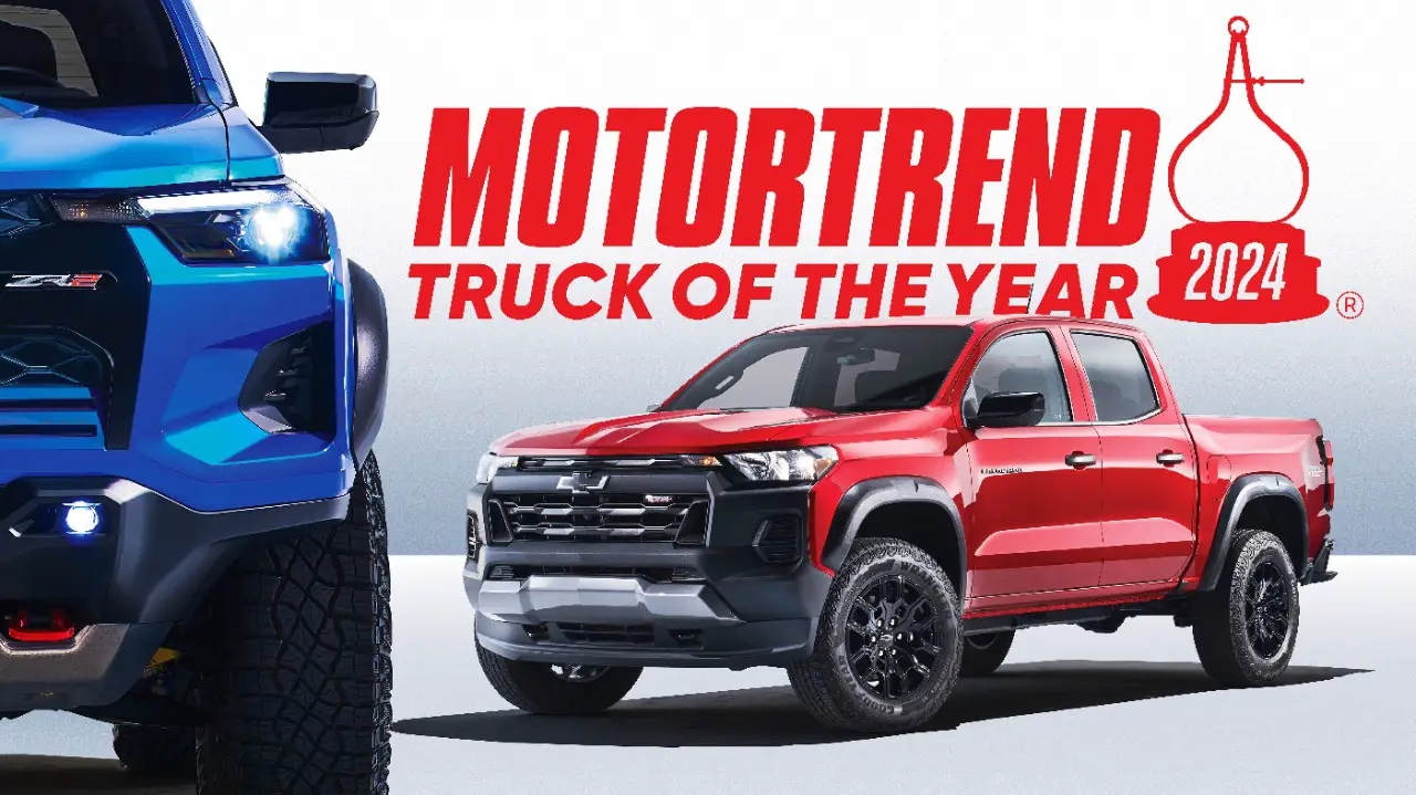 Chevrolet Colorado Seizes Motor Trend TOTY Golden Calipers