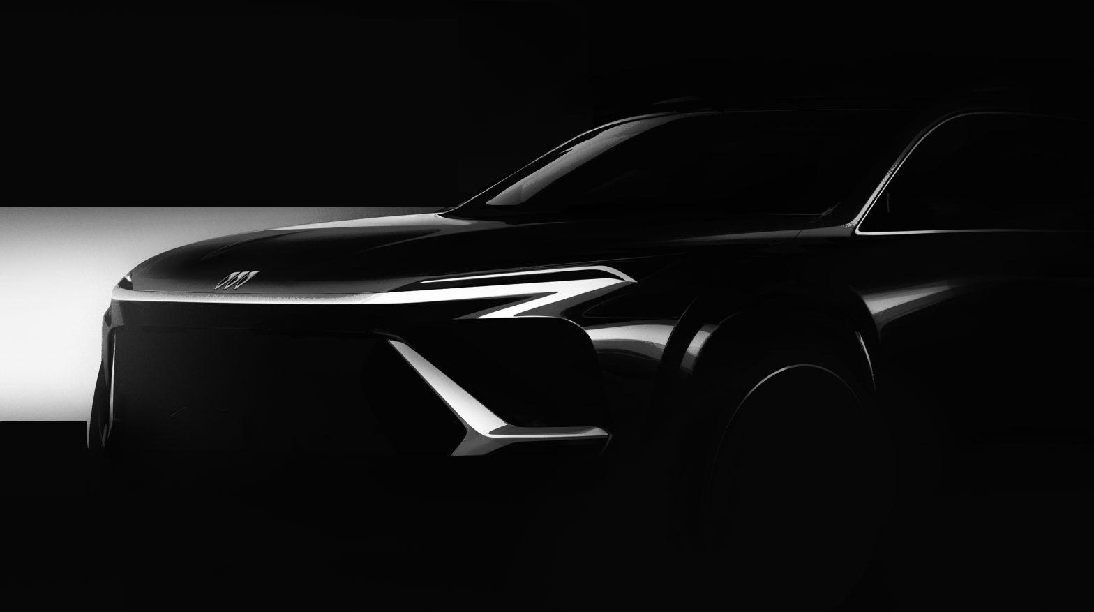 A tease of the 2025 Buick Enclave