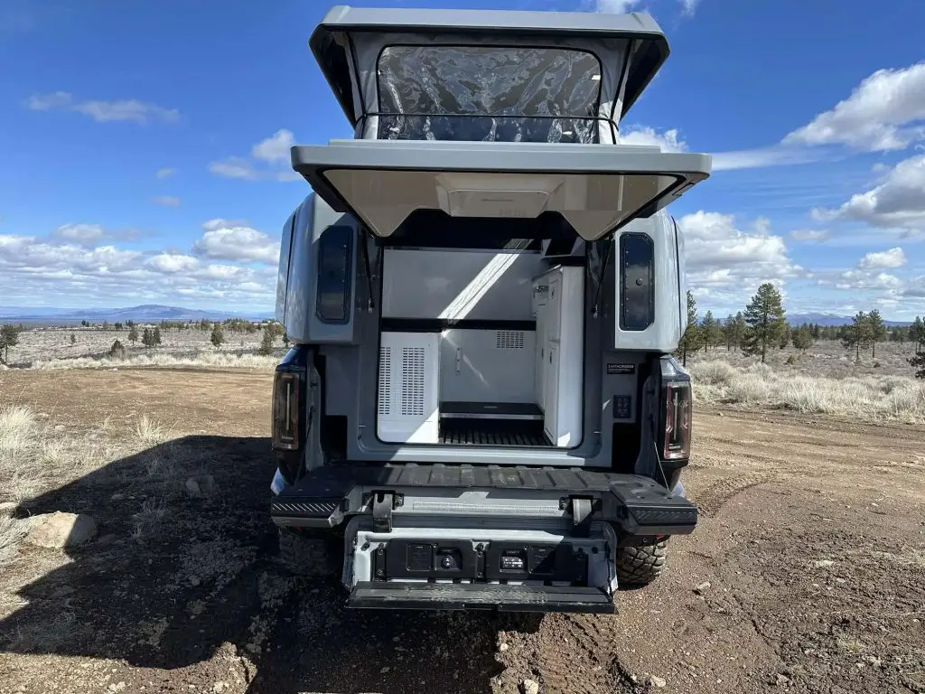 The EarthCruiser GMC HUMMER EV Concept recently sold on Bring A Trailer