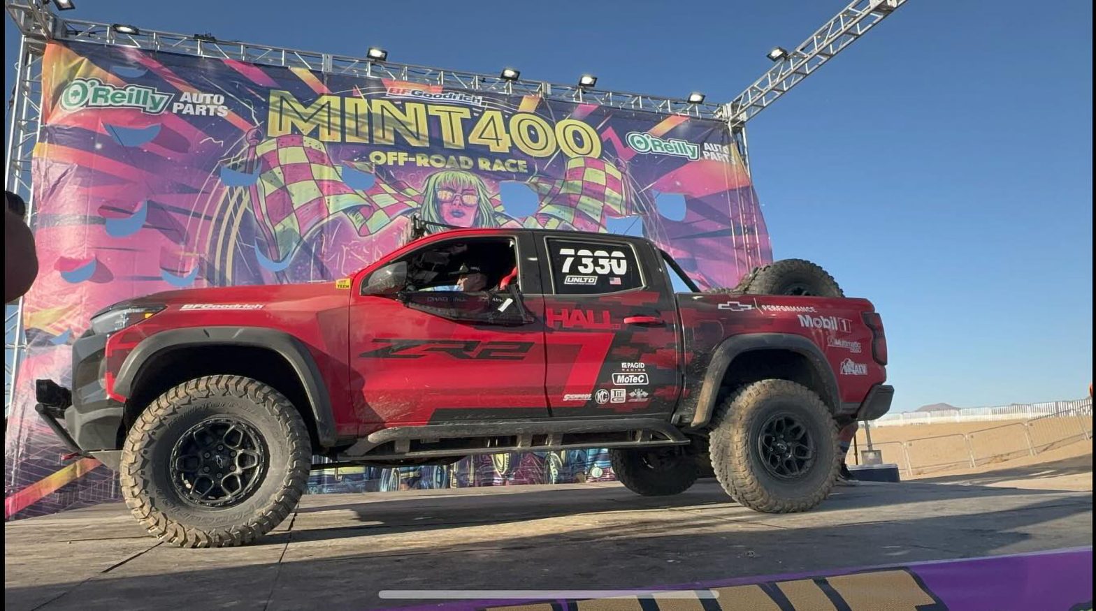 Hall Racing Completes Brutal Mint 400 In Stock Chevy Silverado ZR2 and Colorado ZR2