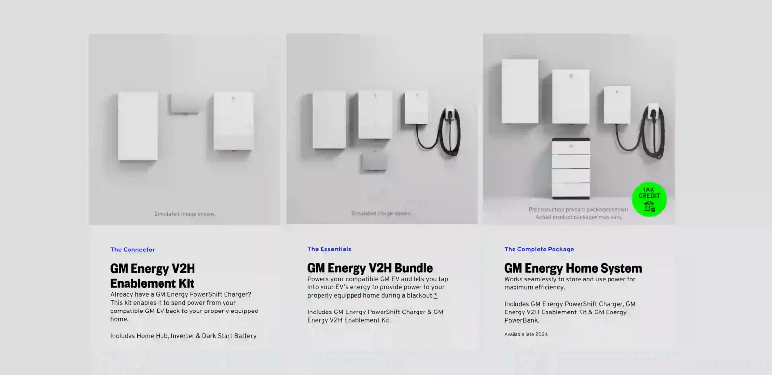 GM Energy Rolls Out Ultium Vehicle-To-Home Power Backup Options