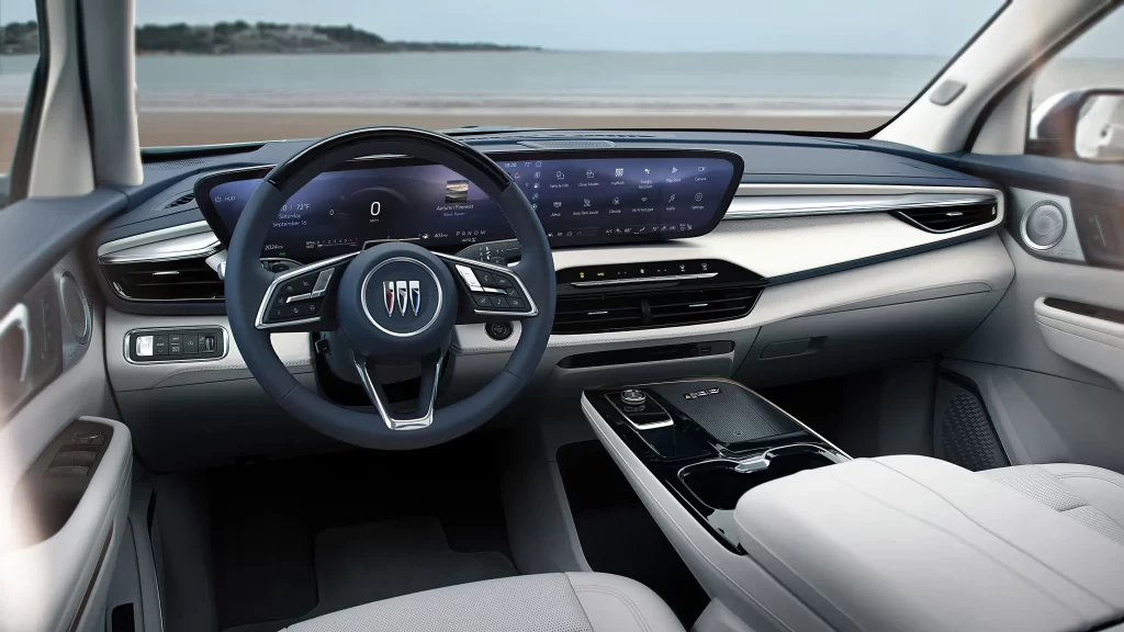 The interior of the 2025 Buick Enclave Avenir