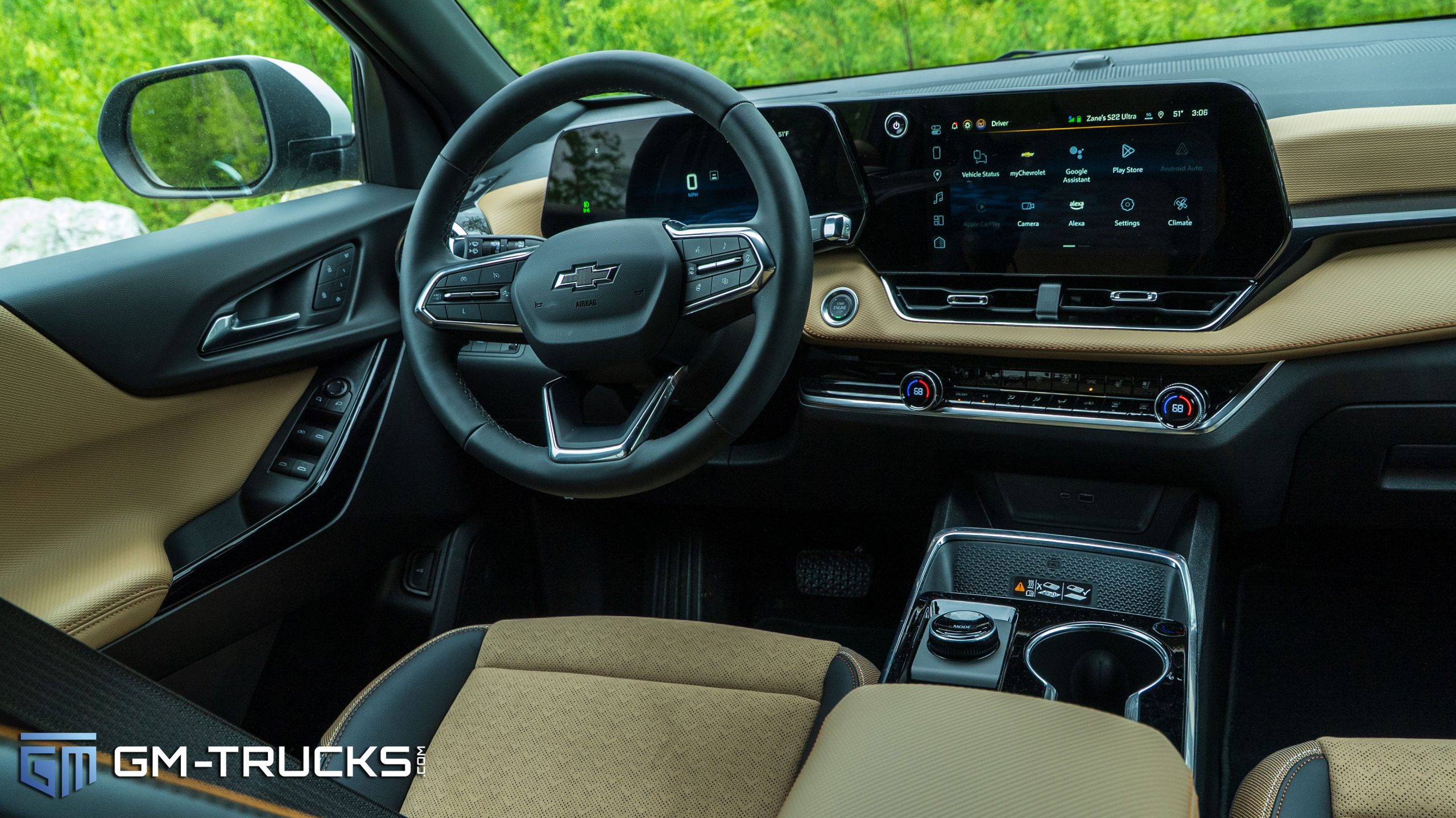 The 2027 Chevy Equinox is Losing its CVT, But is the 8-Speed Actually Better? 3 Interior driver-side view of the Chevrolet Equinox ACTIV, showing the large infotainment screen and digital cluster used for the upcoming Connected Cameras and Safety and Technology Package.
