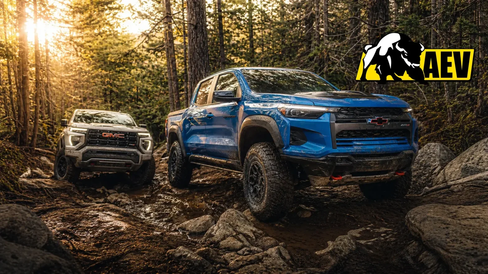 AEV’s Warranty-Backed Conversions Turn Your Colorado ZR2 / Canyon AT4X Into a 35-Inch Tire Off-Road Beast
